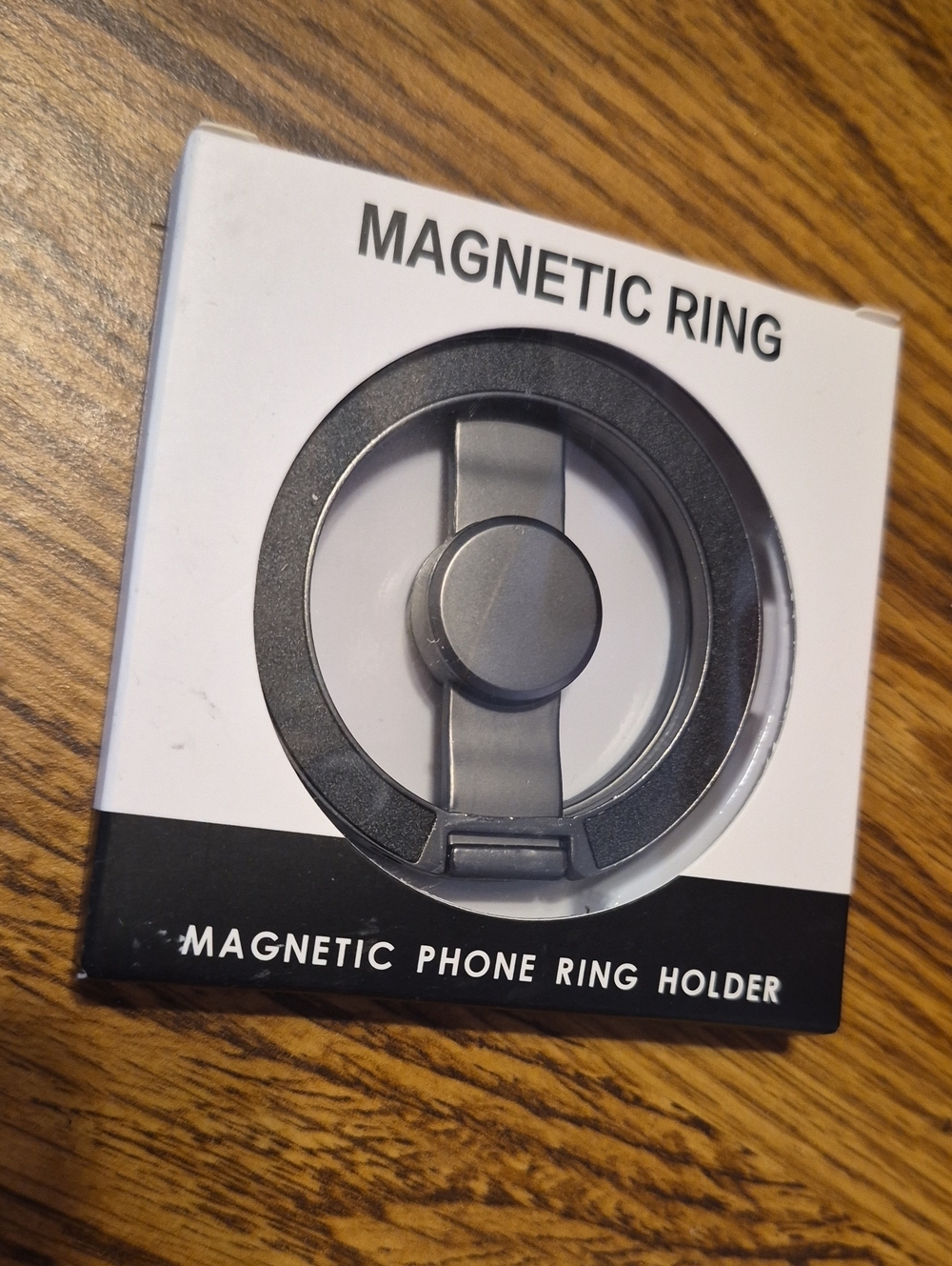Magnetic Phone Ring Holder - Gray Nwt